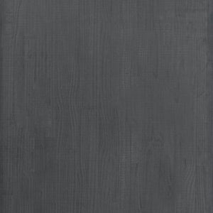 Scaffale Grigio 60x30x210 cm in Legno Massello di Pino cod mxl 22902