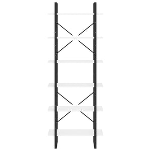 Scaffale Alto Bianco 80x30x210 cm in Legno Multistrato 806537