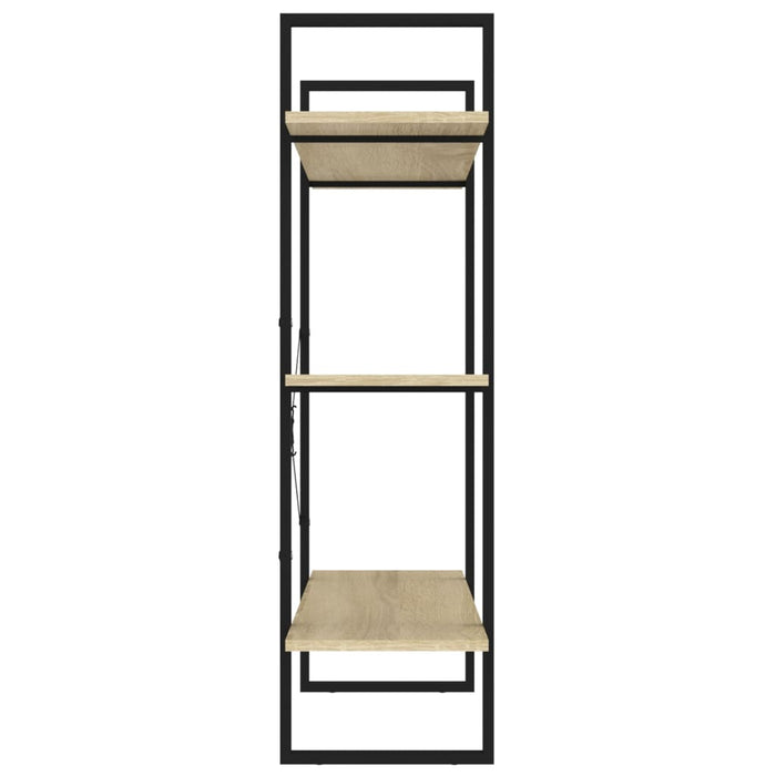 Libreria Rovere Sonoma 100x30x105 cm in Legno Multistrato 806550