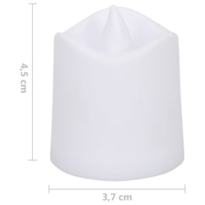 Lumini Elettrici LED Senza Fiamma 12 pz Colorati 335806