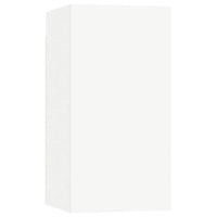 Set Mobili Porta TV 4 pz Bianco in Legno Multistrato 3074453