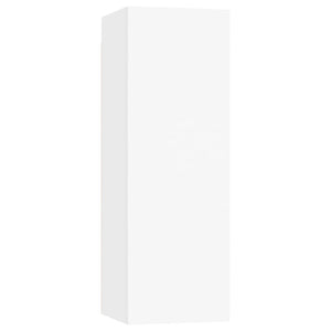 Set Mobili Porta TV 5 pz Bianco in Legno Multistrato 3074454