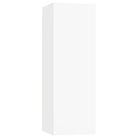 Set Mobili Porta TV 4 pz Bianco in Legno Multistrato 3074455