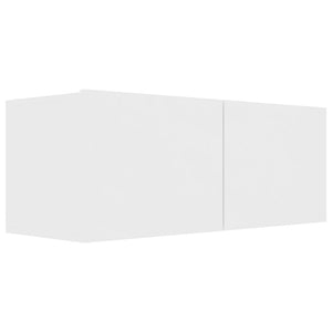 Set Mobili Porta TV 8 pz Bianco in Legno Multistrato cod mxl 5609