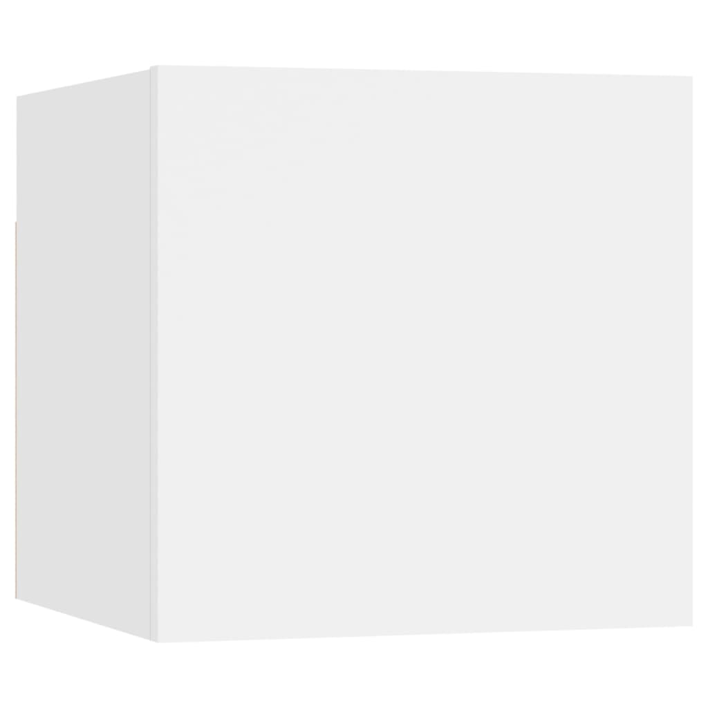 Set di Mobili Porta TV 5 pz Bianco in Legno Multistrato 3078655
