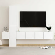 Set Mobile TV 5 pz Bianco in Truciolato cod mxl 47826