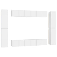 Set Mobile TV 10 pz Bianco in Truciolato cod mxl 35317