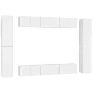 Set Mobile TV 10 pz Bianco in Truciolato cod mxl 35317