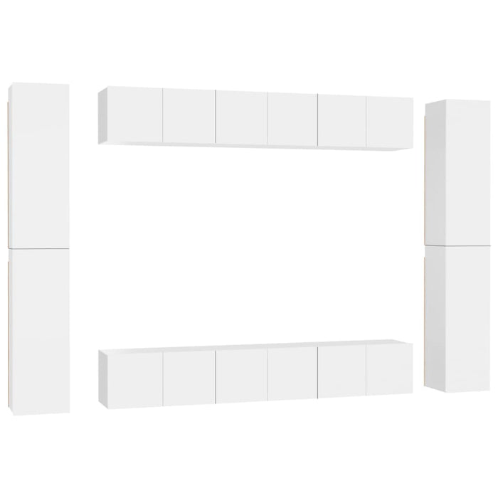 Set Mobile TV 10 pz Bianco in Truciolato cod mxl 35317