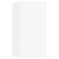 Mobili Porta TV 7 pz Bianchi 30,5x30x60 cm in Legno Multistrato 3078743