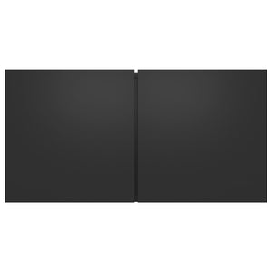 Set di Mobili Porta TV 10 pz Nero in Legno Multistrato 3078757