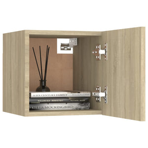 Set di Mobili Porta TV 8 pz Rovere Sonoma in Legno Multistrato 3078964