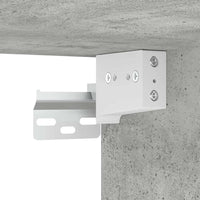 Set di Mobili Porta TV 6 pz Grigio Cemento in Legno Multistrato 3079099