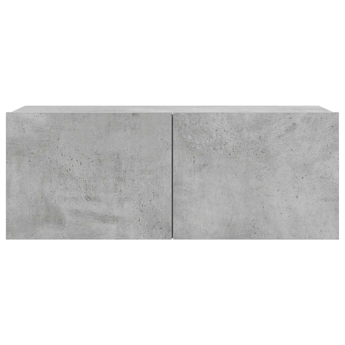 Set di Mobili Porta TV 6 pz Grigio Cemento in Legno Multistrato 3079100