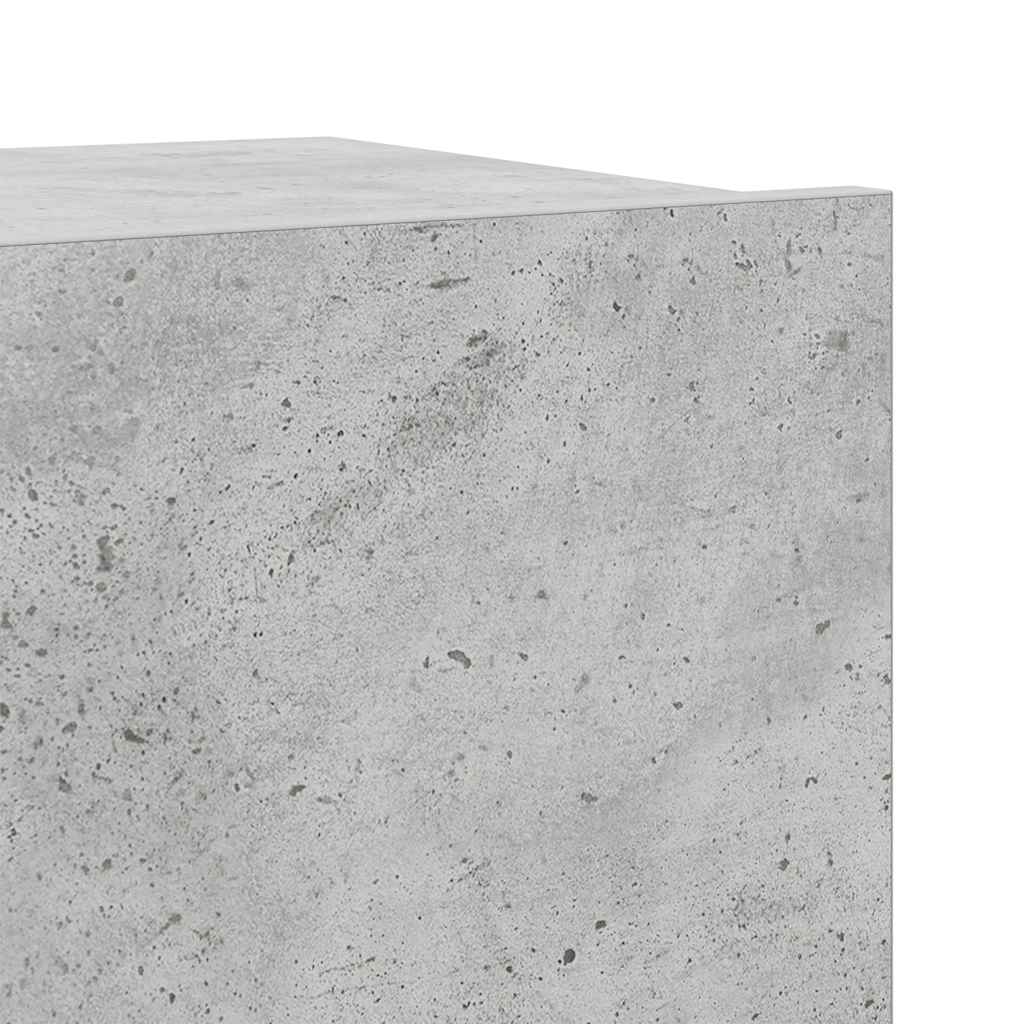 Set di Mobili Porta TV 6 pz Grigio Cemento in Legno Multistrato 3079100