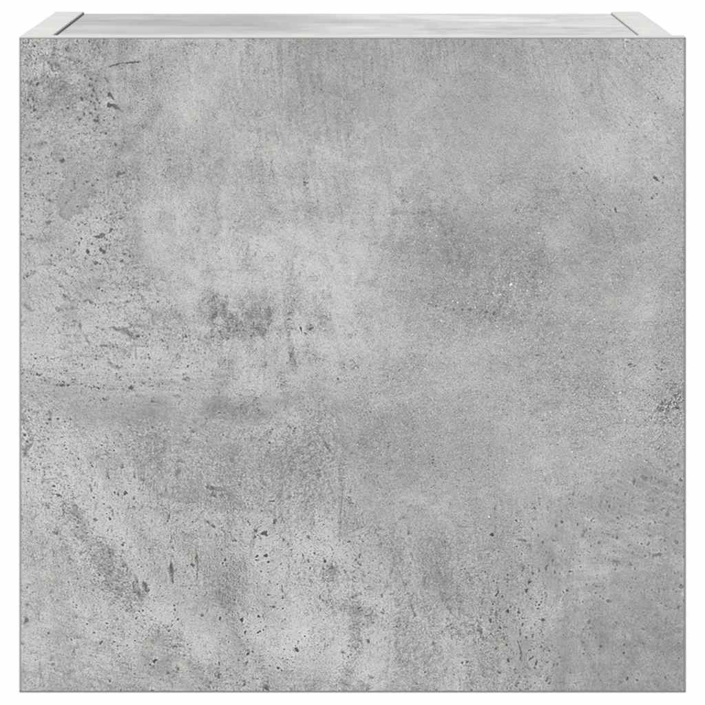 Set Mobili Porta TV 8pz Grigio Cemento in Legno Multistrato 3079145