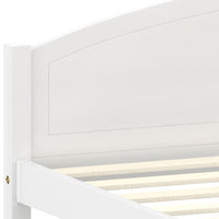 Giroletto senza Materasso Bianco 160x200 cm in Legno di Pino 322035