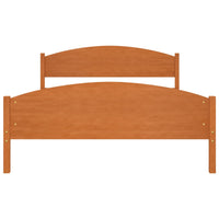 Giroletto senza Materaso Ambrato in Legno di Pino 160x200 cm 322040