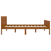 Giroletto Marrone Miele in Legno Massello di Pino 140x200 cm