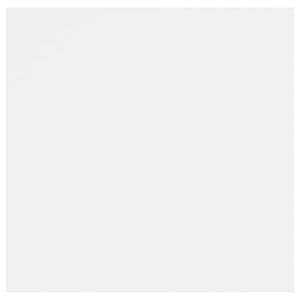 Comodini 2 pz Bianchi 30,5x30x30 cm in Legno Multistrato 3079707