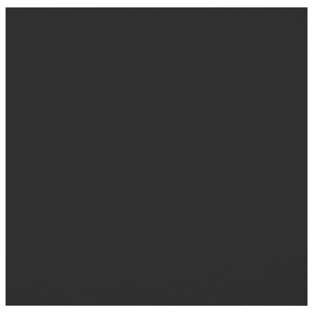 Comodino Nero 30,5x30x30 cm in Truciolato cod mxl 50523