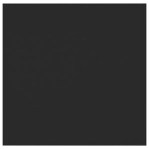 Comodini Neri 2 pz-Tavolino da notte 30,5x30x30 cm in Truciolato