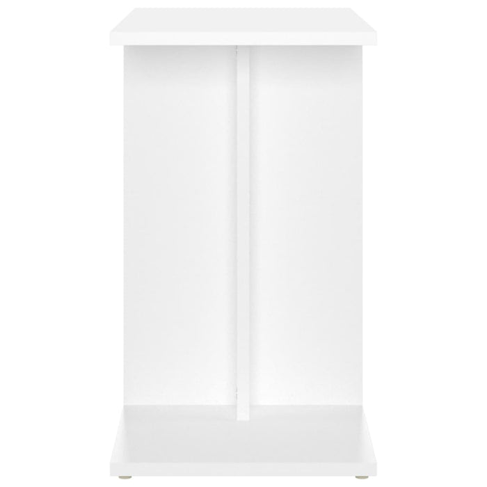 Tavolino Bianco 50x30x50 cm in Legno Multistrato
