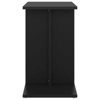 Tavolino Nero 50x30x50 cm in Legno Multistrato 803021