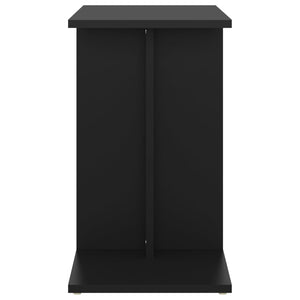Tavolino Nero 50x30x50 cm in Legno Multistrato 803021