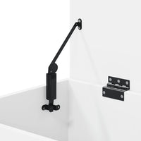 Cassapanca Bianca 84x42x46 cm in Legno Ingegnerizzato 803056