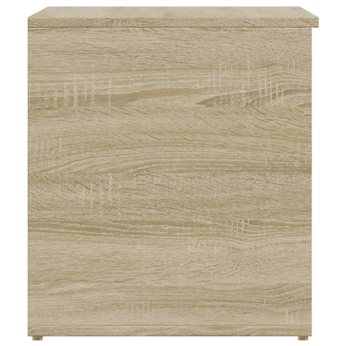 Cassapanca Rovere Sonoma 84x42x46 cm in Legno Ingegnerizzato 803059