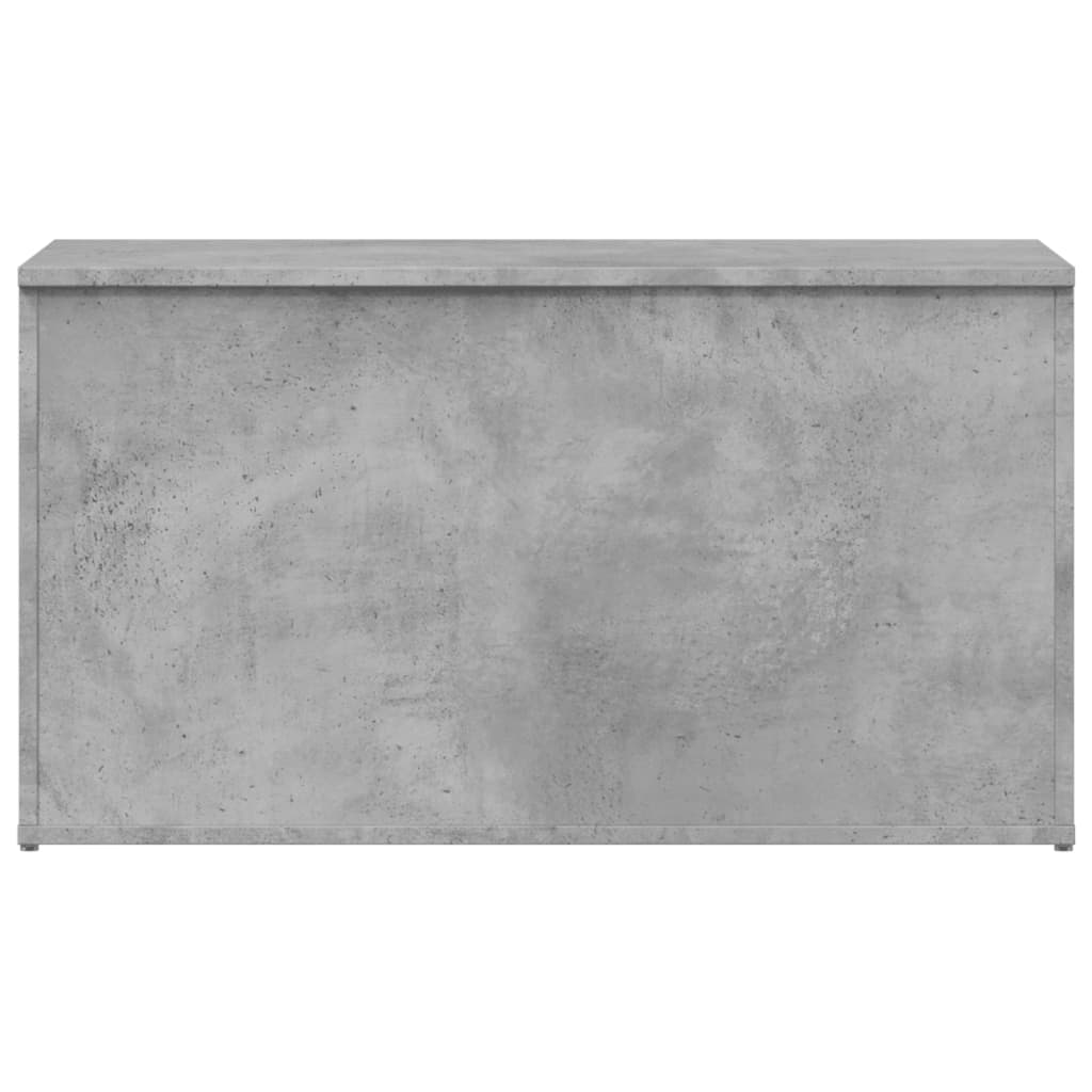 Cassapanca Grigio Cemento 84x42x46 cm in Legno Ingegnerizzato 803060