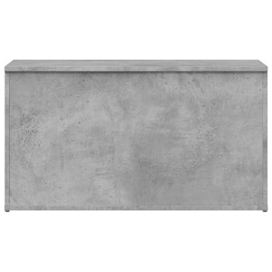 Cassapanca Grigio Cemento 84x42x46 cm in Legno Ingegnerizzato 803060