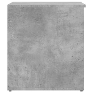 Cassapanca Grigio Cemento 84x42x46 cm in Legno Ingegnerizzato 803060