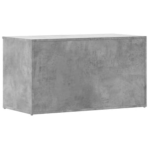Cassapanca Grigio Cemento 84x42x46 cm in Legno Ingegnerizzato 803060