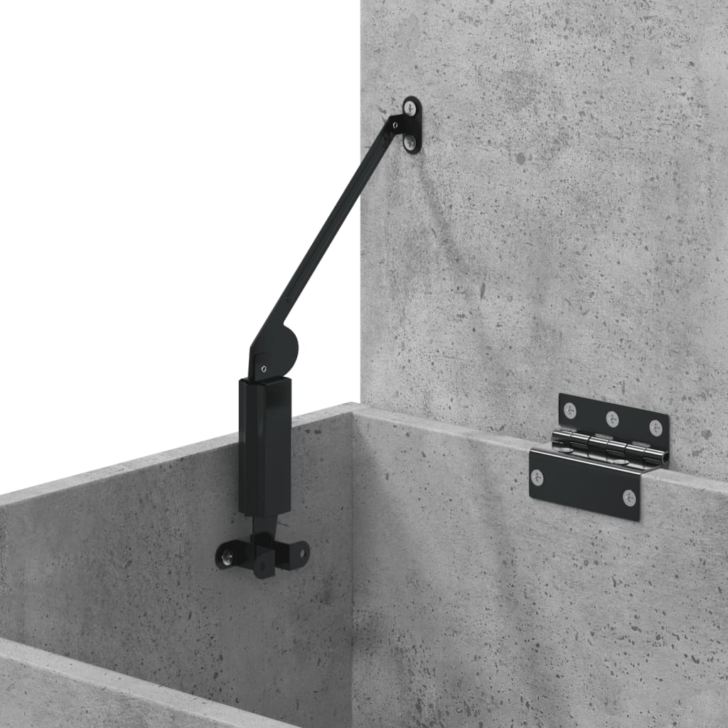 Baule Grigio Cemento 84x42x46 cm in Truciolato cod mxl 52249