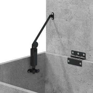 Baule Grigio Cemento 84x42x46 cm in Truciolato cod mxl 52249