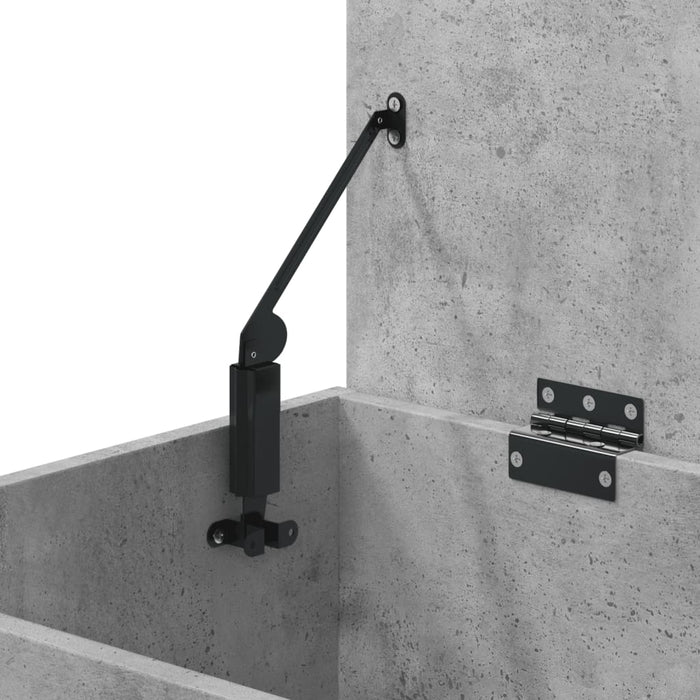 Baule Grigio Cemento 84x42x46 cm in Truciolato cod mxl 52249