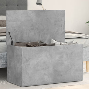 Baule Grigio Cemento 84x42x46 cm in Truciolato cod mxl 52249