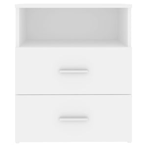 Comodino Bianco 50x32x60 cm 803272