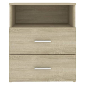 Comodini 2pz Rovere Sonoma 50x32x60 cm 803279