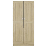 Armadio Rovere Sonoma 82,5x51,5x180 cm in Legno Multistrato 803437