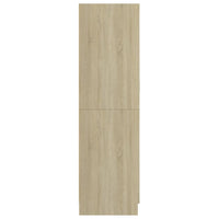 Armadio Rovere Sonoma 82,5x51,5x180 cm in Legno Multistrato 803437