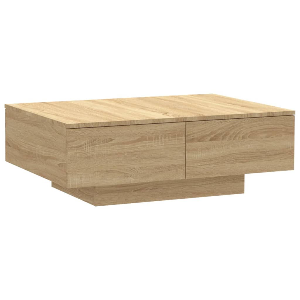 Tavolino da Salotto Rovere Sonoma 90x60x31 cm Legno Multistrato 804178