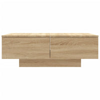 Tavolino da Salotto Rovere Sonoma 90x60x31 cm Legno Multistrato 804178
