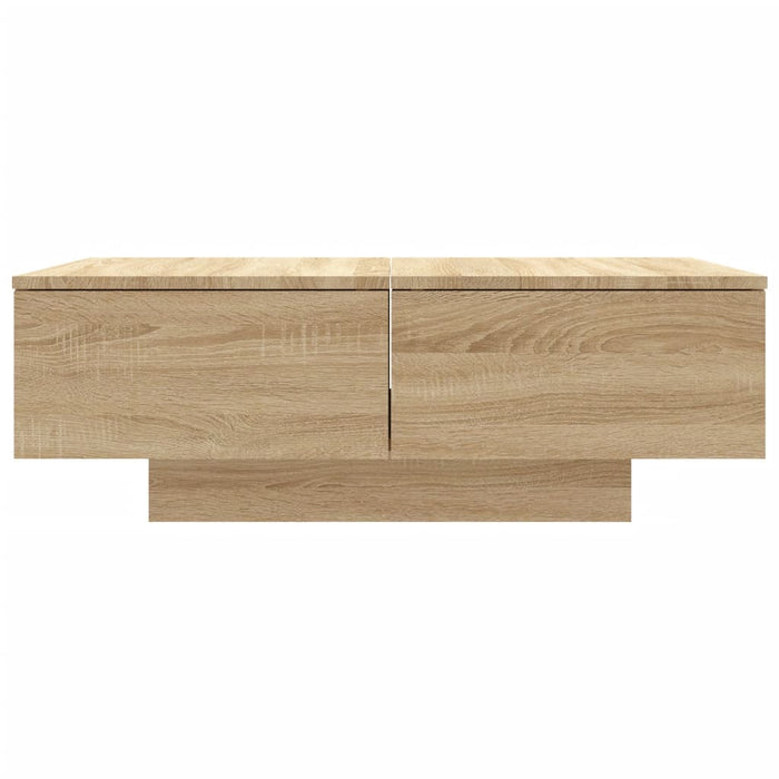 Tavolino da Salotto Rovere Sonoma 90x60x31 cm Legno Multistrato 804178