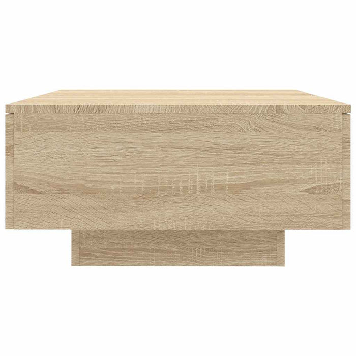 Tavolino da CaffÃ¨ Rovere Sonoma 90x60x31 cm in Truciolato cod mxl 14824