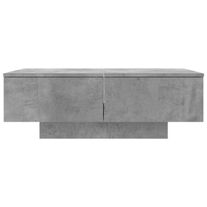 Tavolino da Salotto Grigio 90x60x31 cm in Truciolato cod mxl 10034