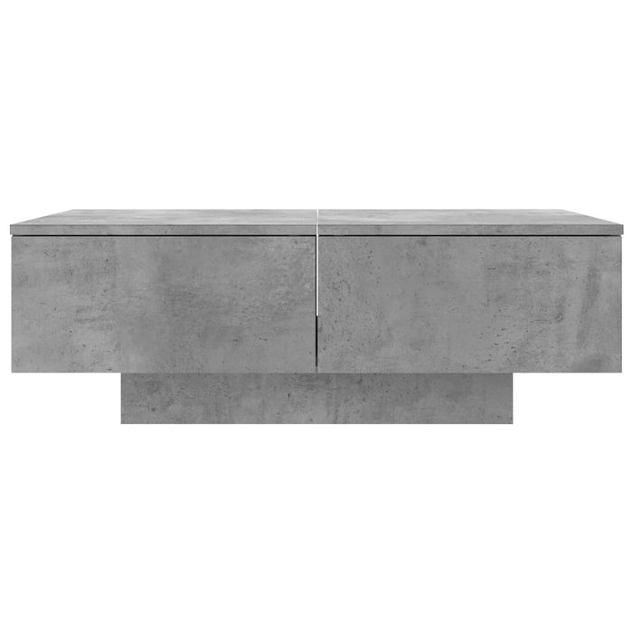 Tavolino da Salotto Grigio 90x60x31 cm in Truciolato cod mxl 10034