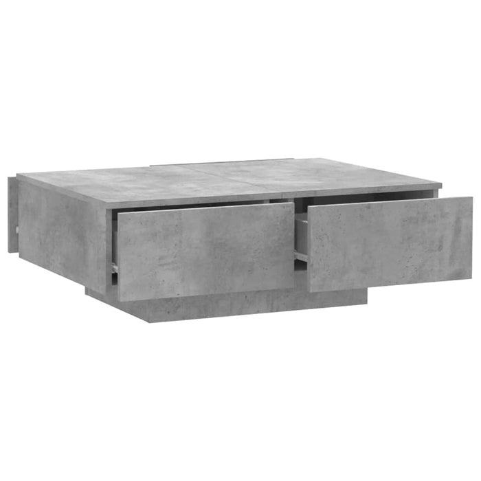 Tavolino da Salotto Grigio 90x60x31 cm in Truciolato cod mxl 10034